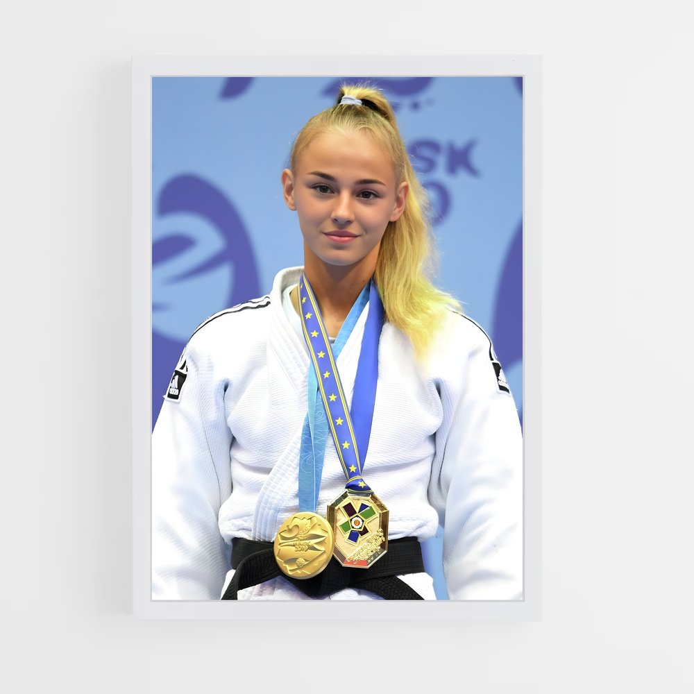 Poster Daria bilodid – affiche Judo (vue 3)